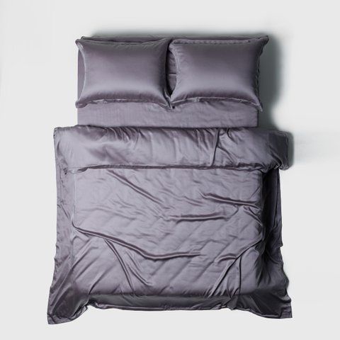 Постільна білизна преміум класу Signature з тенселя 300 TC в кольорі icy violet 035 00060 фото