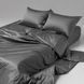 Постільна білизна з тенселя в кольорі Charcoal Grey преміум колекція Signature 00045-1 фото 3