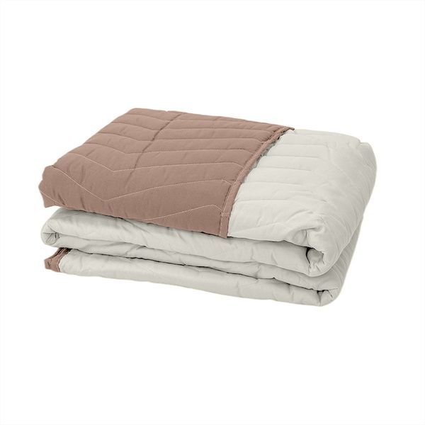 Покривало DOUBLE FACE в кольорі Rainy Day/Taupe Gray розмір 140х210 см 09161 фото