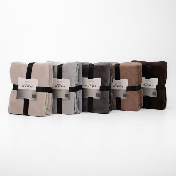 Плед велсофт (флісовий) BLANKET BEIGE TM ARCLOUD 138460 фото