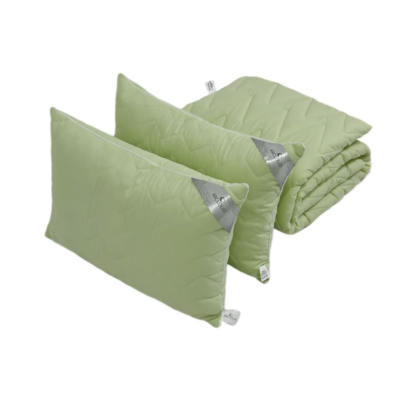 Подушка для сну Green Bamboo / Грін Бамбу 50х70 см з мікрофібри антиалергенна 07244 фото