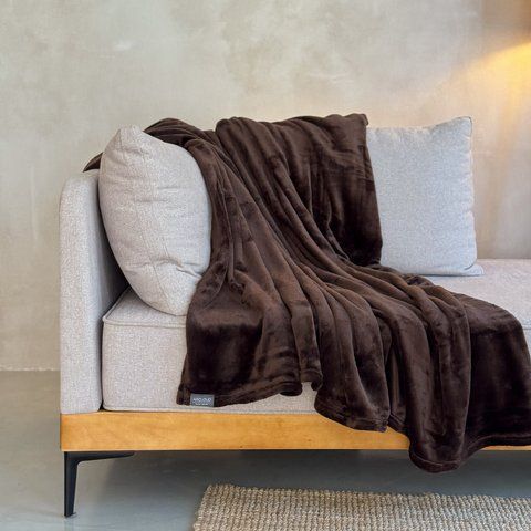 Плед флісовий (велсофт) BLANKET COFFE TM ARCLOUD 138480 фото