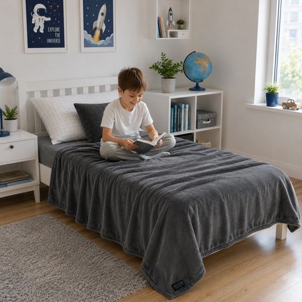 Плед флісовий (велсофт) BLANKET STEEL TM ARCLOUD 138510 фото
