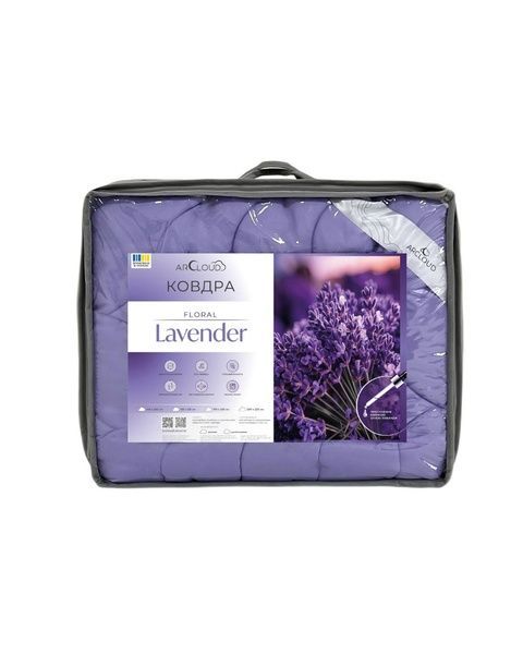 Зимова ковдра Floral Lavender / Флорал Лаванде 1141 фото