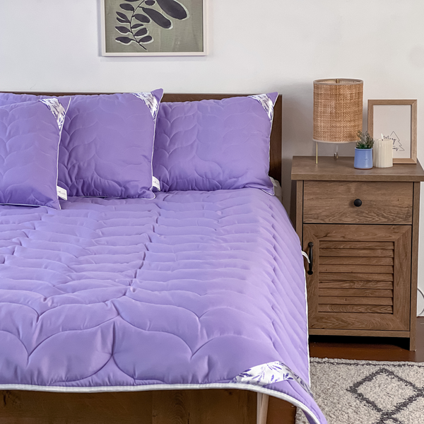 Демісезонна ковдра Floral Lavender / Флорал Лаванде 1142 фото