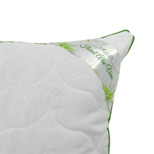 Подушка для сну Floral Aloe Vera / Флорал Алое Вера з екстрактом алое на блискавці 1117 фото