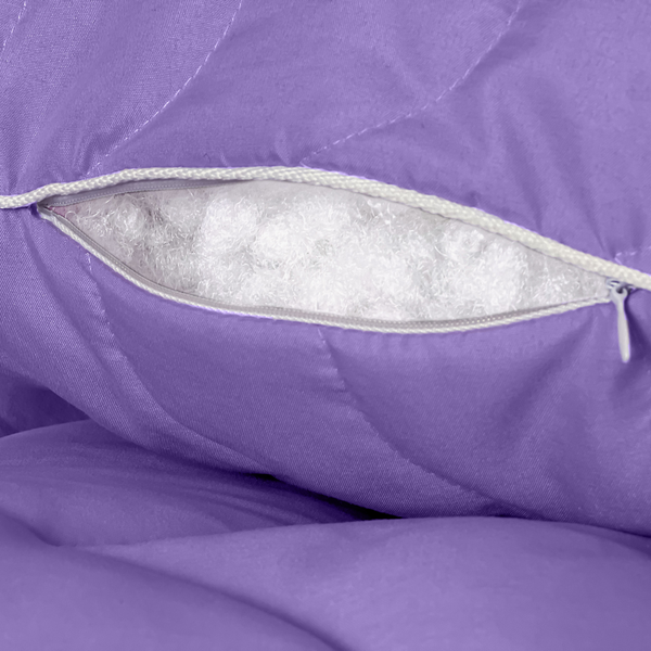 Подушка для сну 50х70 см Floral Lavender / Флорал Лаванде зі знімним чохлом 07278 фото
