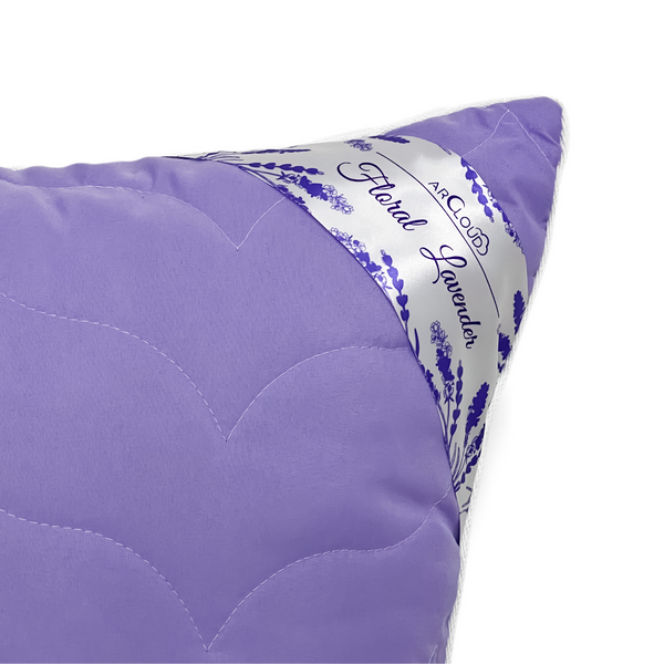 Подушка для сну Floral Lavender / Флорал Лаванде зі знімним чохлом 1118 фото