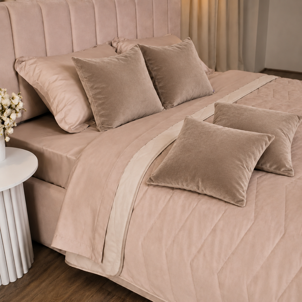 Оксамитова декоративна подушка LATTE DUSHA 45&times;45 см №356 1033 фото