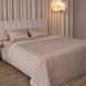 Покривало бархат 2,40x2,60 DUSHA BEIGE зігзаг у сумці ARCLOUD 10576 фото 5