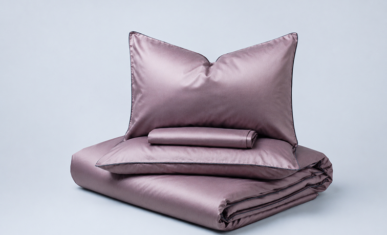 Satin smoky lilac